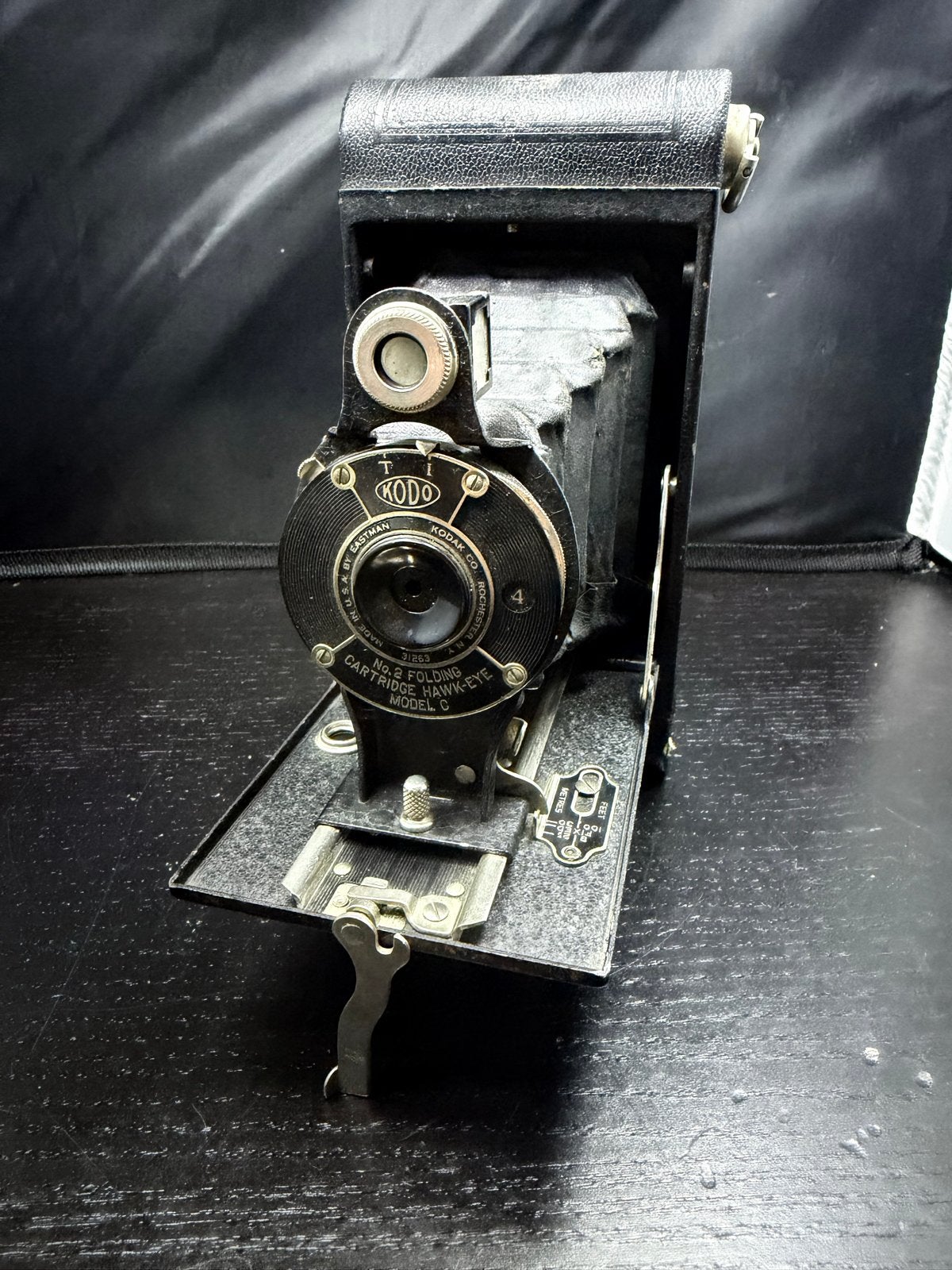 Eastman Kodak No. 2 Folding Cartridge Hawk-Eye Model C, Gebruikt, Z, Ophalen of Verzenden, Kodak