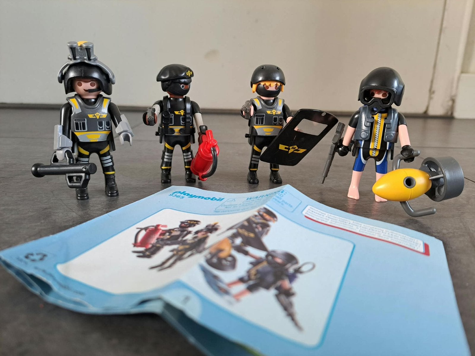 Playmobil 9365. City action SIE-team., Gebruikt, Complete set, Ophalen of Verzenden, City action