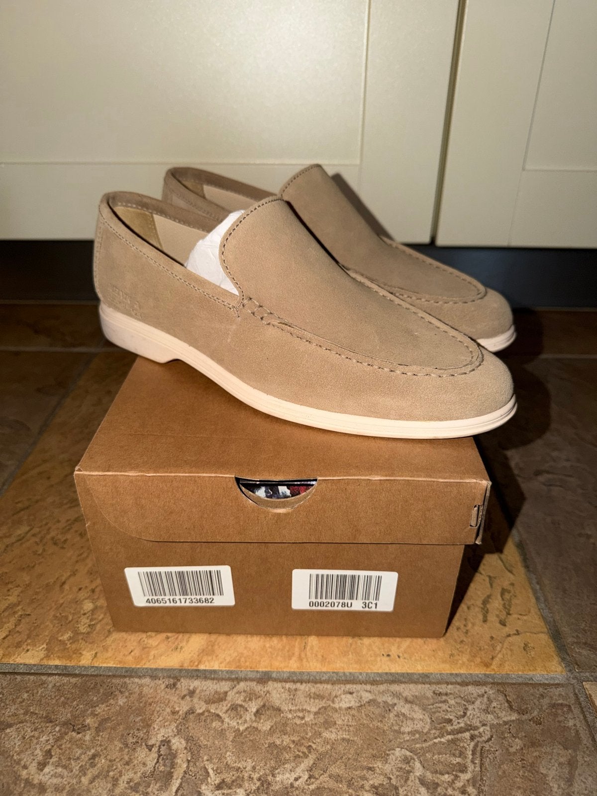 Melvin Hamilton loafers, maat 40, unisex, Ophalen, Zo goed als nieuw, Instappers, Beige