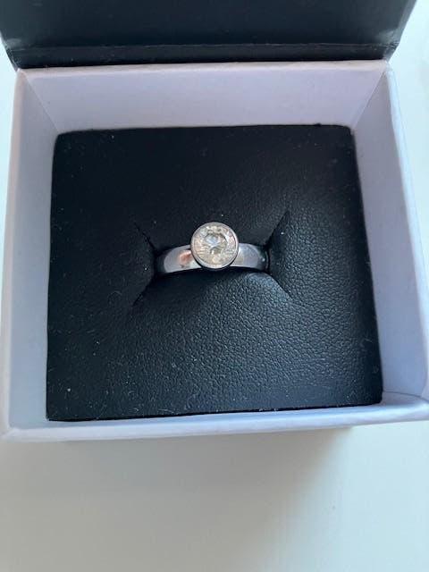 Melano ring, Sieraden, Tassen en Uiterlijk, Ringen, Ophalen of Verzenden, Zo goed als nieuw, Dame, Zilver