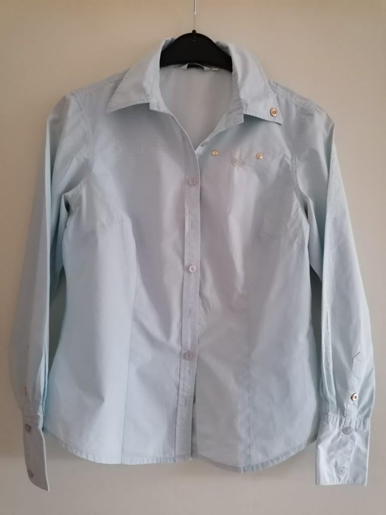 McGregor blouse, blauw, 38, M, lichtblauw, zgan, Mc Gregor, Maat 38/40 (M), McGregor, Blauw, Ophalen of Verzenden