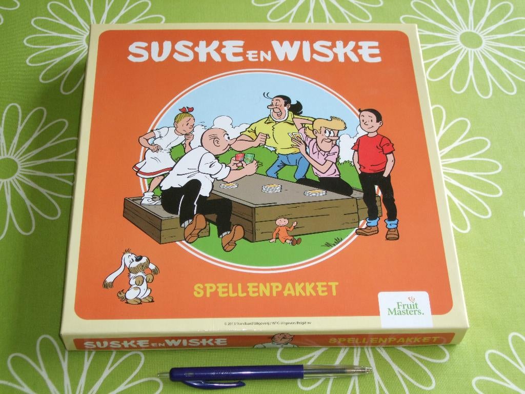 Fruit Masters Suske en Wiske spellenpakket - 2013, Ophalen of Verzenden, Suske en Wiske, Zo goed als nieuw, Boek of Spel