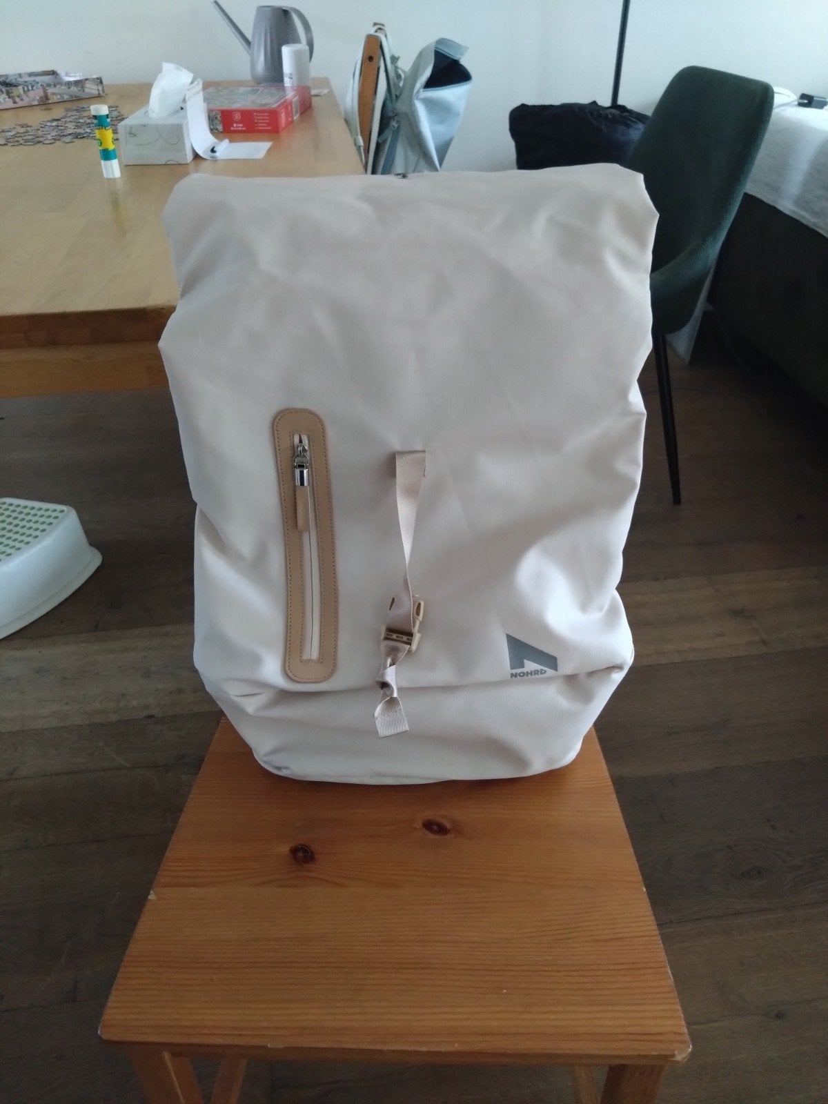 rugtas nord rolltop laptoptas, Fietsen en Brommers, Ophalen, Zo goed als nieuw
