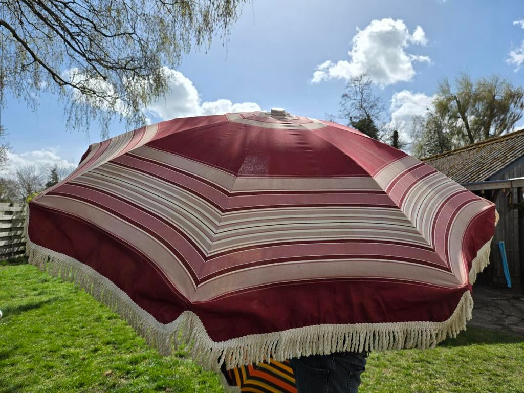 Retro parasol, Ophalen, Gebruikt, 1 tot 2 meter, Stokparasol