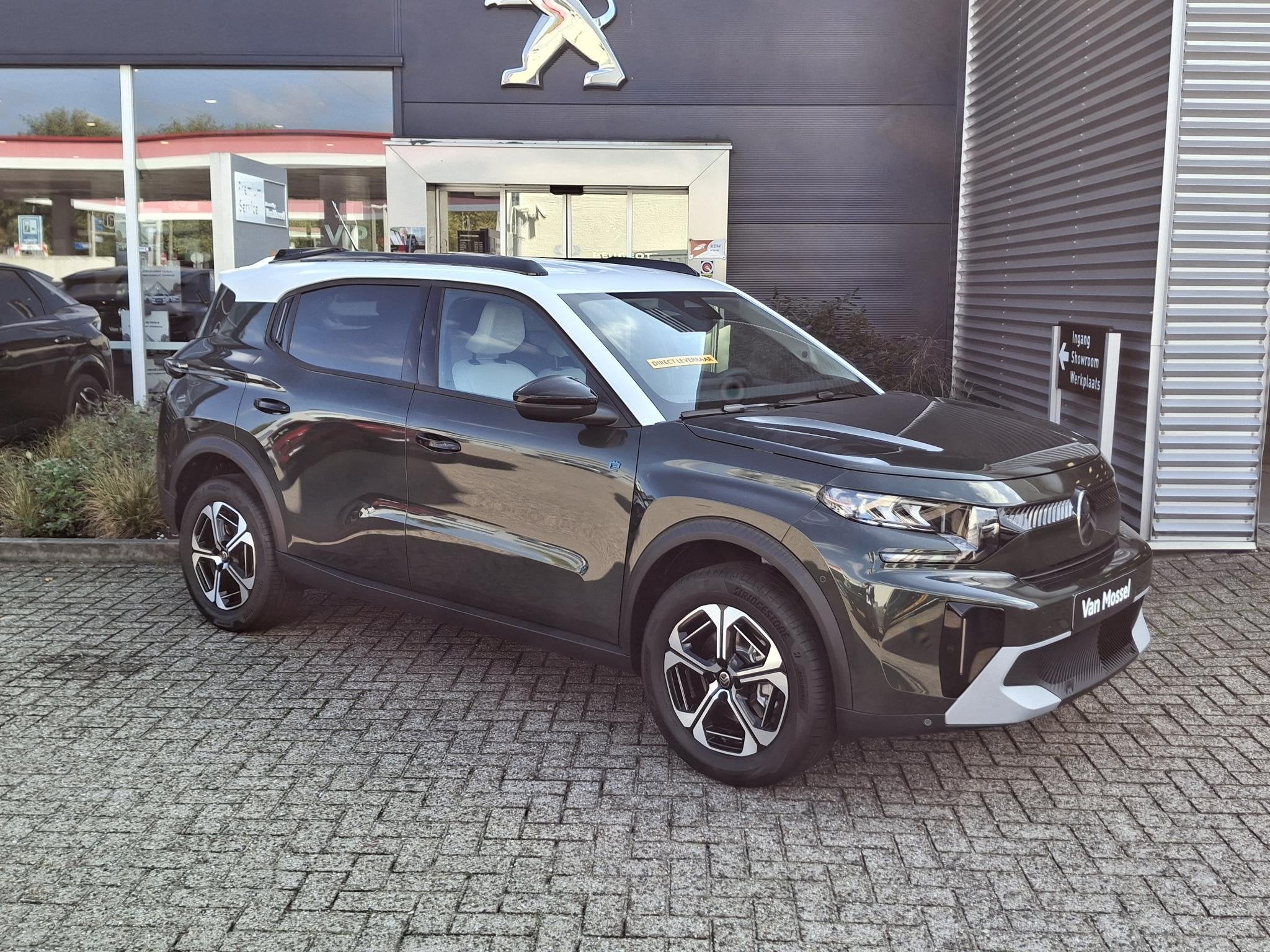Citroen Ë-C3 Aircross Max 113pk 44 kWh | LM VELGEN 17 INCH, Auto's, Stof, 303 km, 44 kWh, Nieuw
