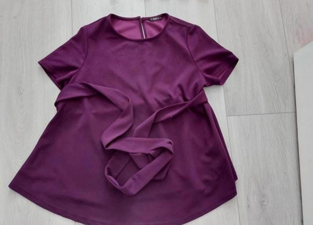 Shirtje van Shein, maat m, Maat 38/40 (M), Verzenden, Zo goed als nieuw, Korte mouw
