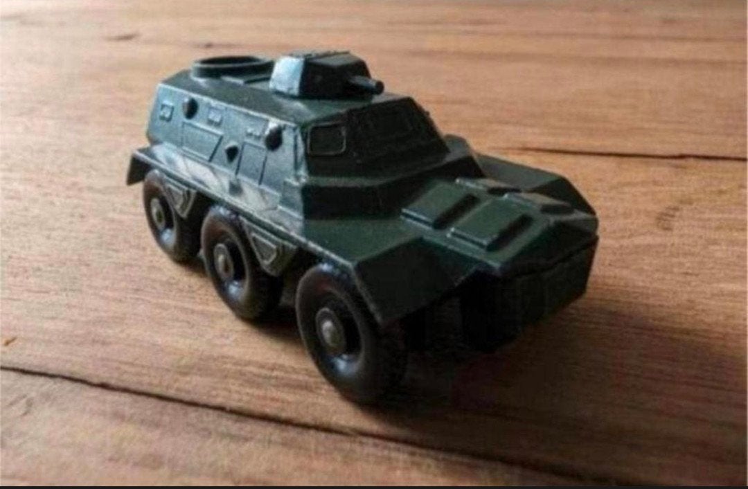 Matchbox Saracen Personnel Carrier nr. 54 – Made in England, Ophalen of Verzenden, Gebruikt, Overige typen