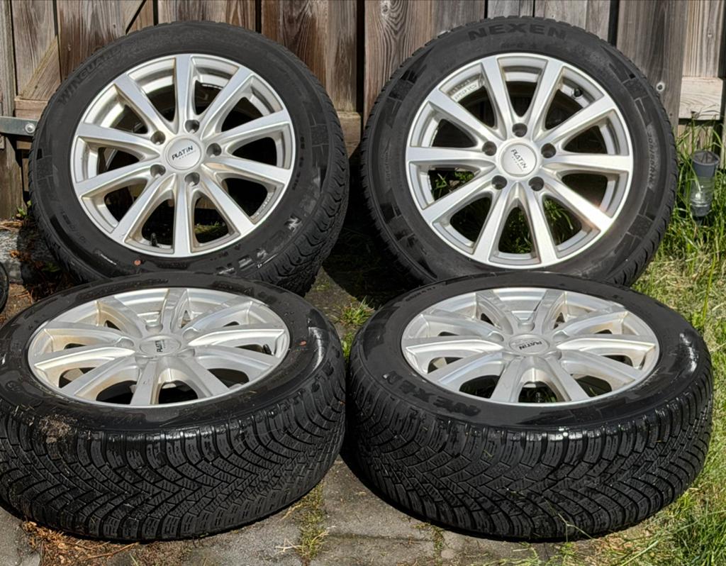 5x112 Platin Wheels 7J ET40 KBA 49569 lichtmetalen velgen, Auto-onderdelen, Ophalen, Gebruikt, 16 inch, Banden en Velgen