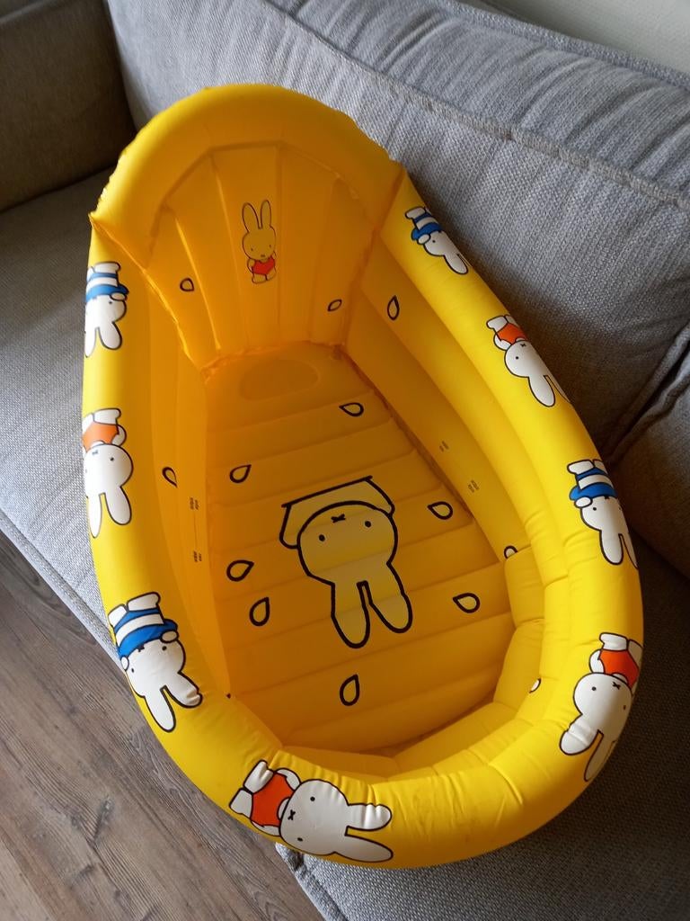 Nijntje opblaasbaar babybadje - Geel, Ophalen of Verzenden, Zo goed als nieuw, Badje, Nijntje