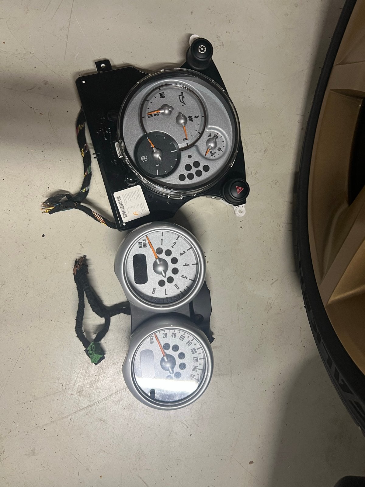 Mini Chrono pakket R50 R51 R52 - Toerenteller & Snelheidsmet, Ophalen of Verzenden, Gebruikt, Mini