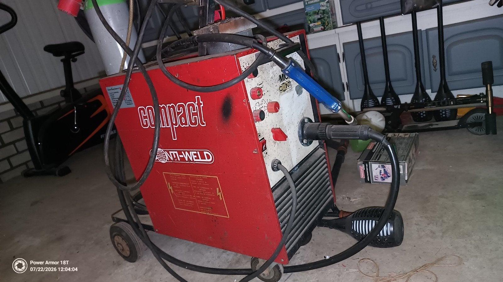 Conti-Weld Compact MIG 230 Lasapparaat met Eigendomsfles, Ophalen