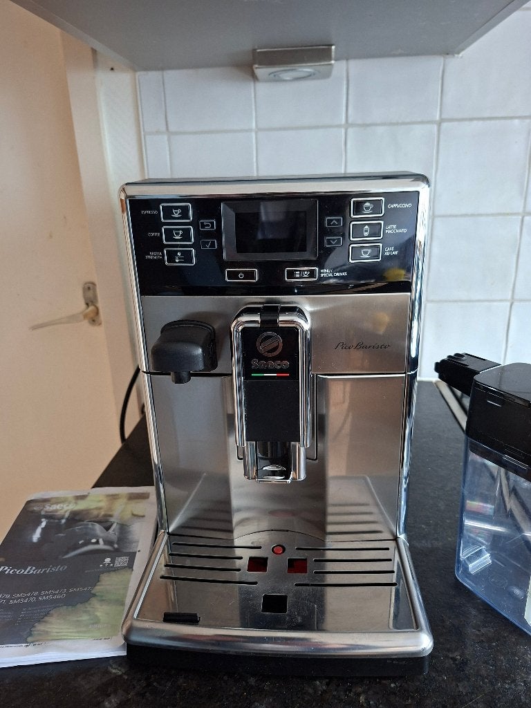 Philips Saeco Picobaristo | Goed Onderhouden | 100% in orde, Ophalen, Afneembaar waterreservoir, Espresso apparaat, Koffiebonen