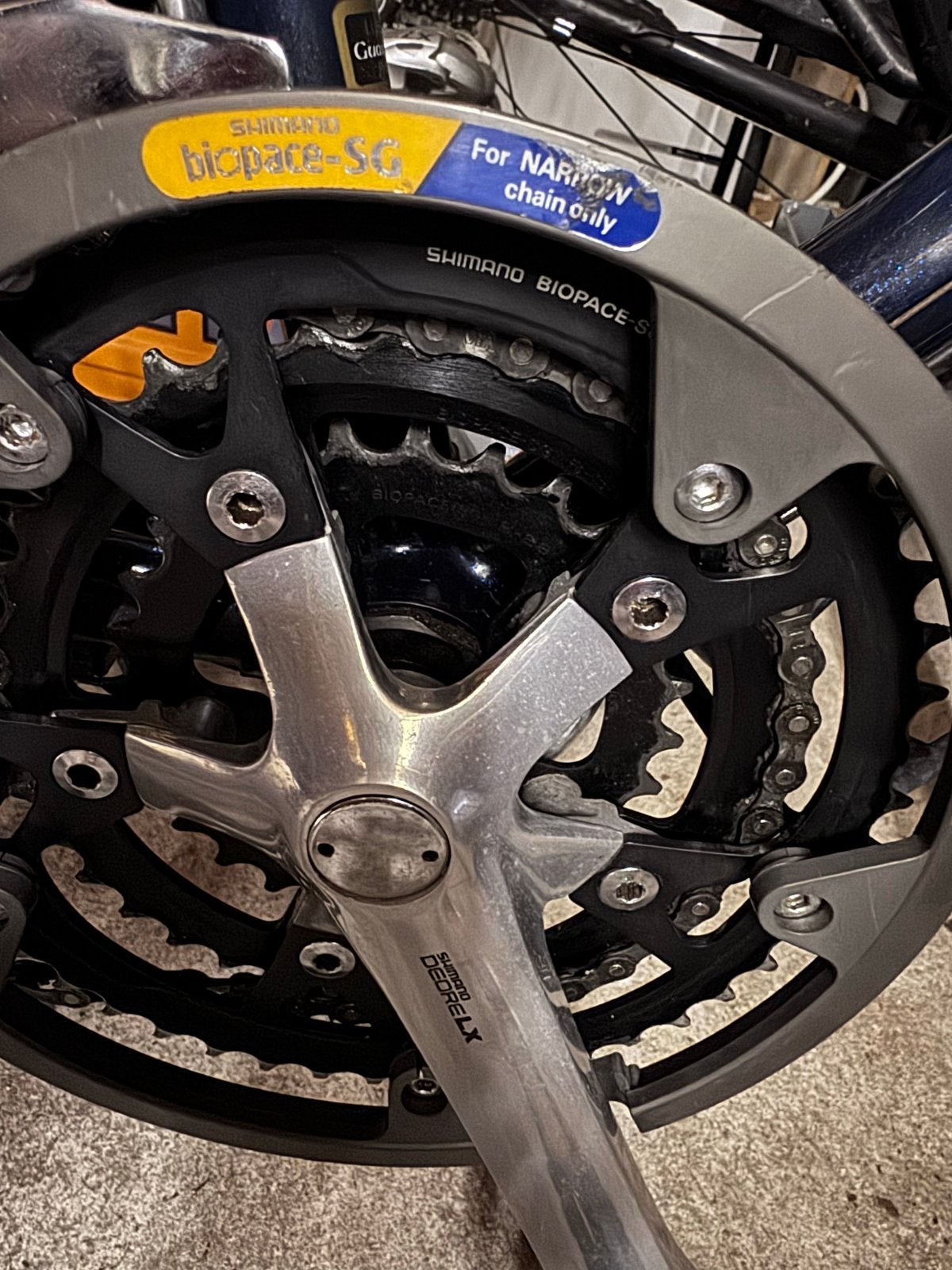 Gezocht: Kettingbeschermer voor Koga Biopace voorblad, Fietsen en Brommers, Gebruikt, Ophalen of Verzenden, Derailleur of Ketting