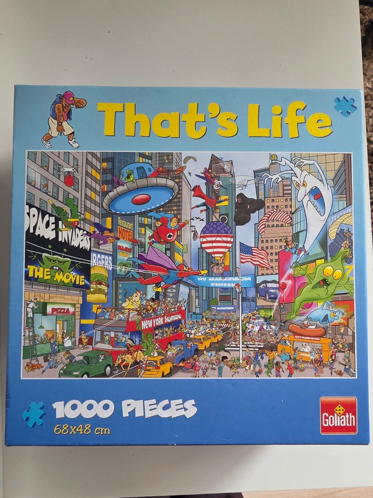 Goliath That's Life Puzzel - 1000 stukjes, Hobby en Vrije tijd, Denksport en Puzzels, Ophalen, 500 t/m 1500 stukjes, Gebruikt