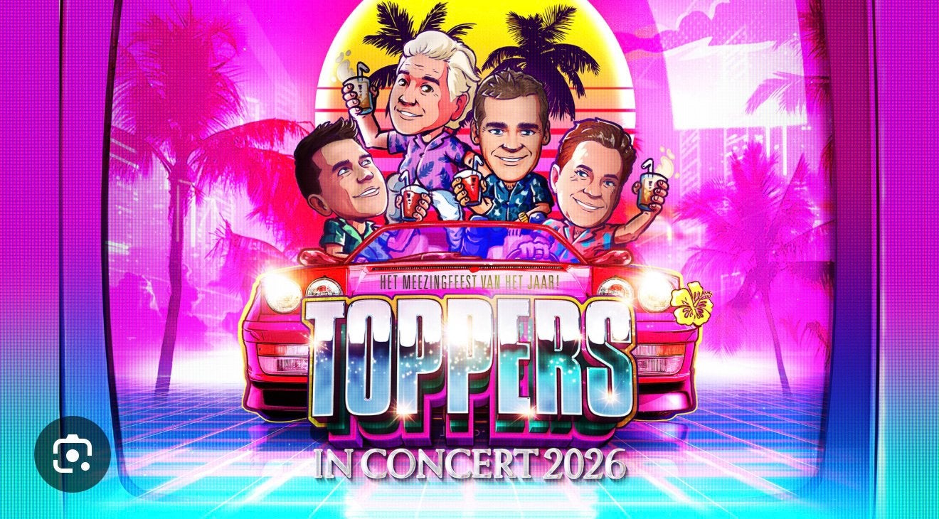 Toppers tickets GRATIS digitaal, Twee personen