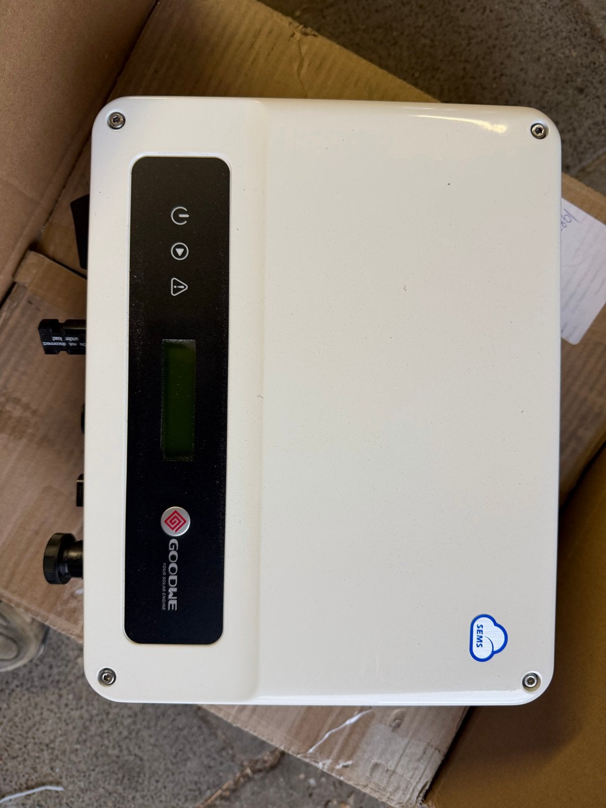 Nieuwe GoodWe GW3000-XS omvormer voor zonnepanelen, Ophalen, Gebruikt