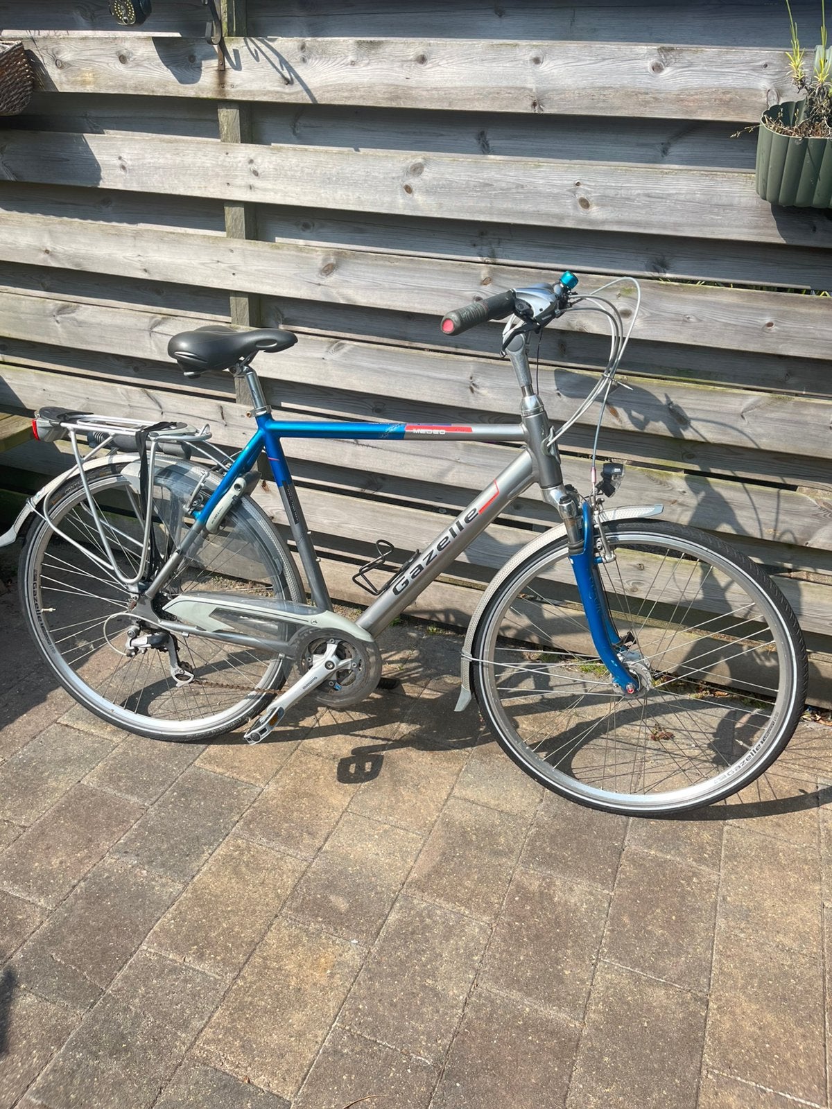 Gazelle medeo herenfiets, Ophalen of Verzenden, Zo goed als nieuw, 57 tot 61 cm, Meer dan 20 versnellingen