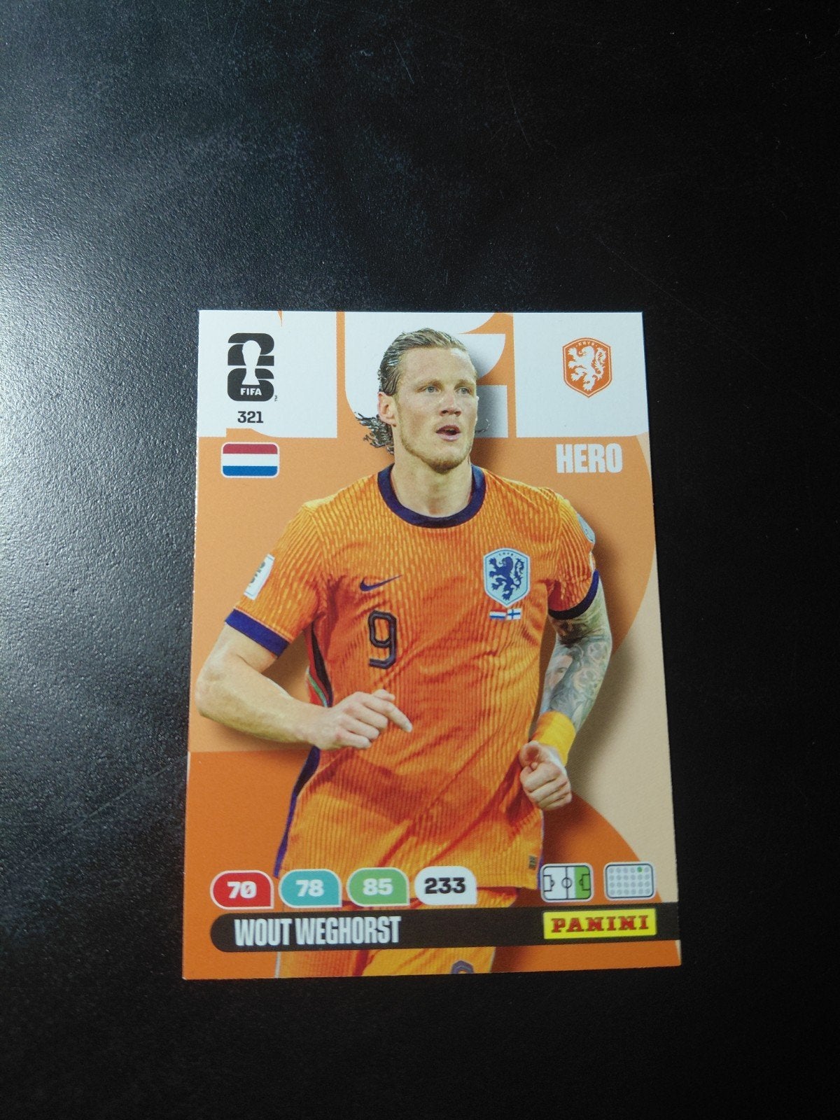 Weghorst (nederland) panini wk 2026, Ophalen of Verzenden, Nieuw, Buitenlandse clubs, Poster, Plaatje of Sticker