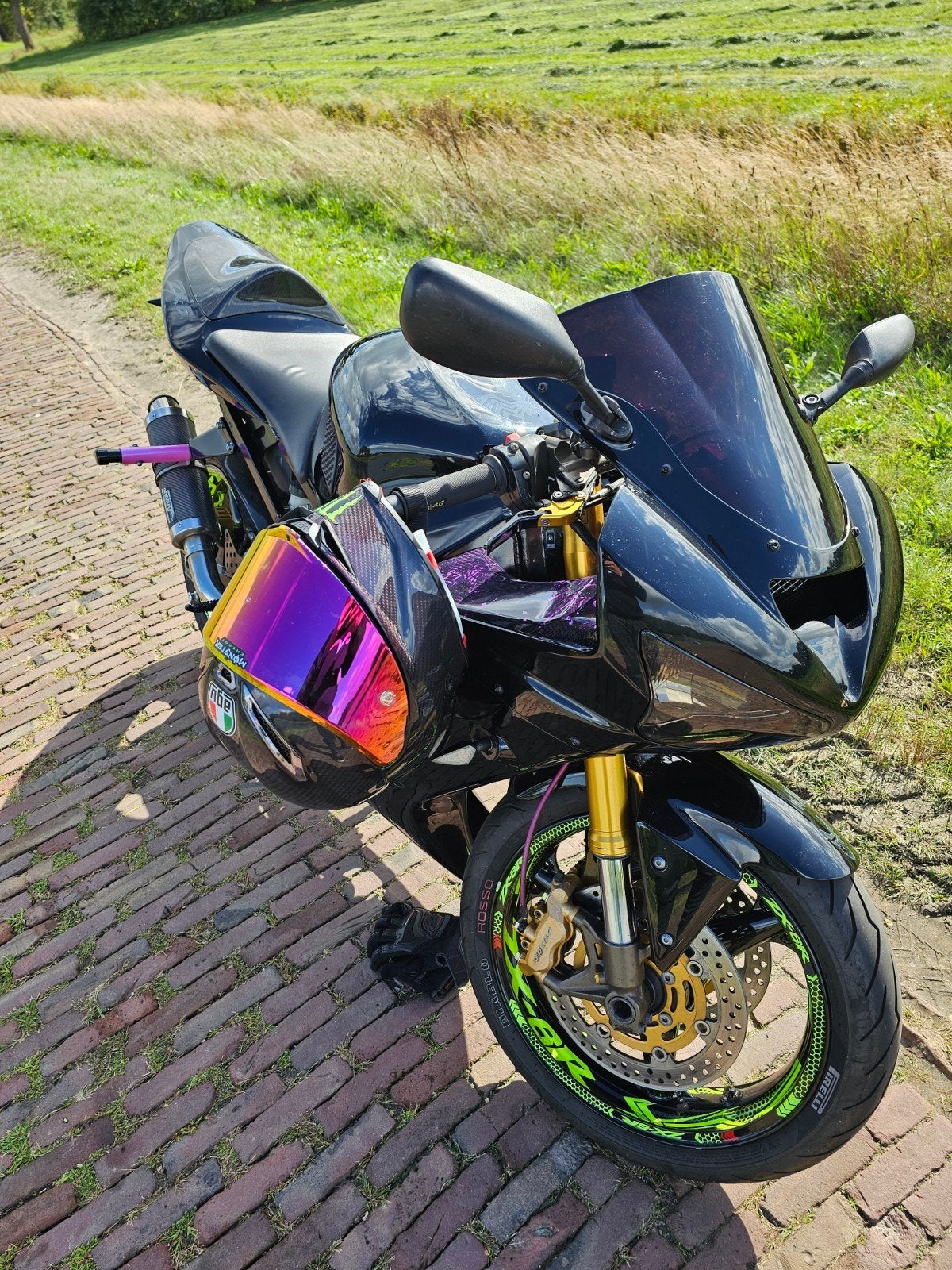 kawasaki zx6r 2003 636, Ophalen, Gereviseerd