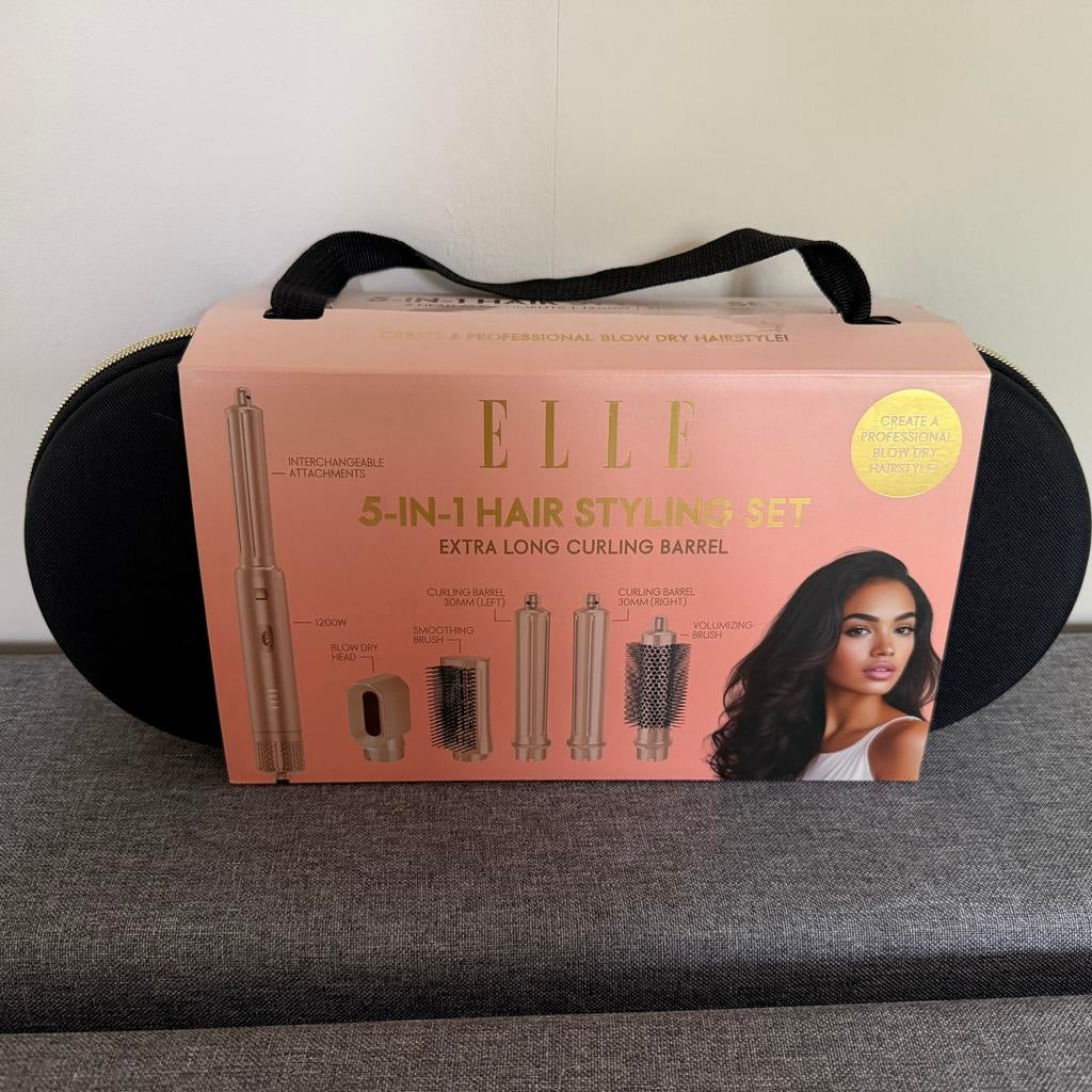 Elle 5 in 1 haar styling set, Ophalen of Verzenden, Nieuw