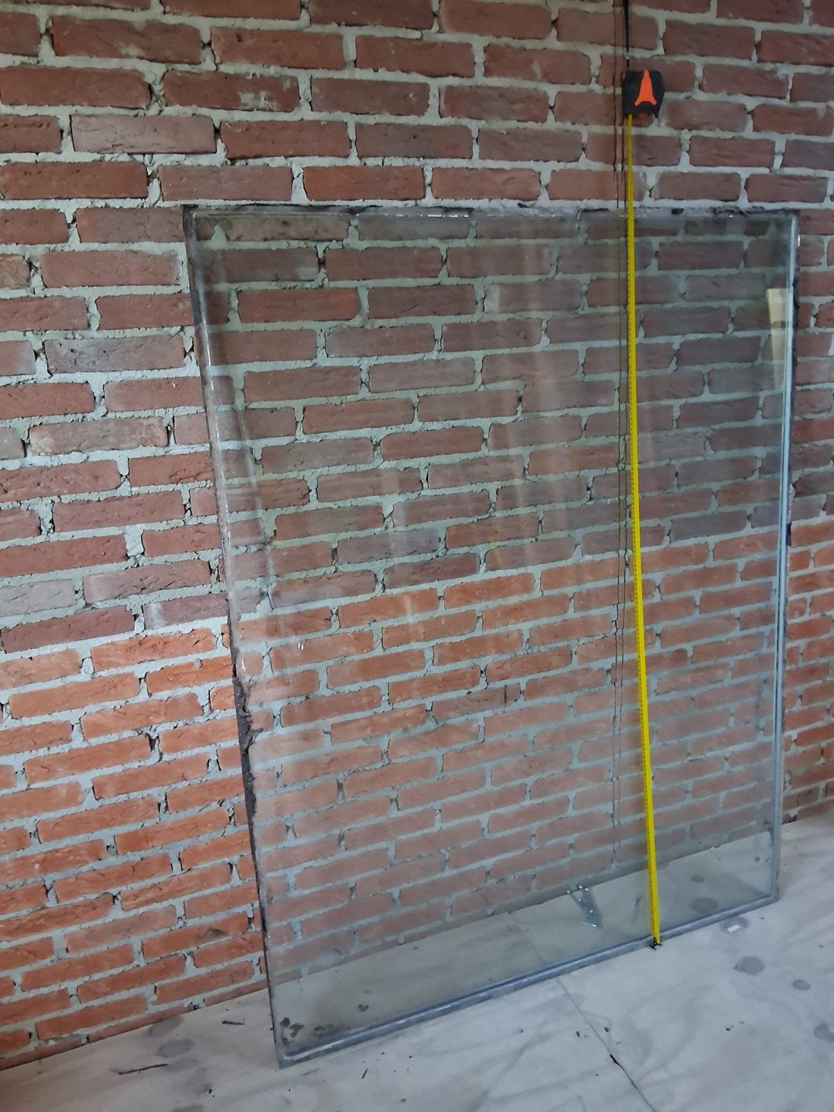 Grote glasplaat, gratis af te halen, Ophalen, Gebruikt, 80 tot 120 cm, 160 cm of meer