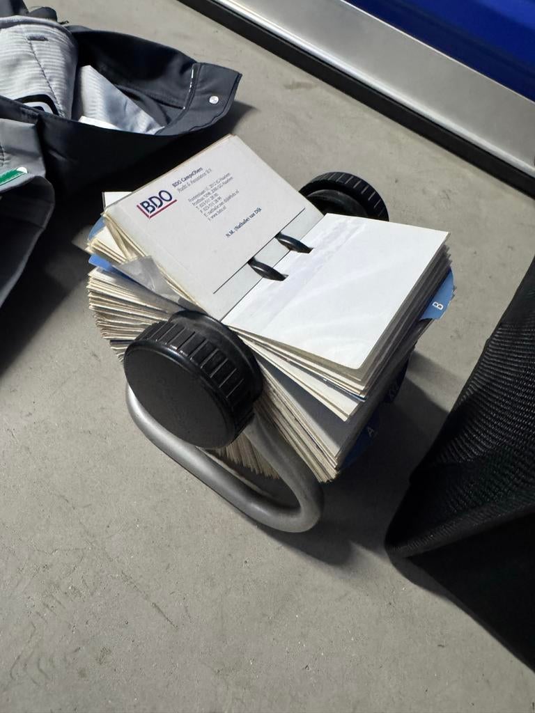 Vintage Rolodex Kaartensysteem voor Contacten, Diversen, Verzenden, Gebruikt