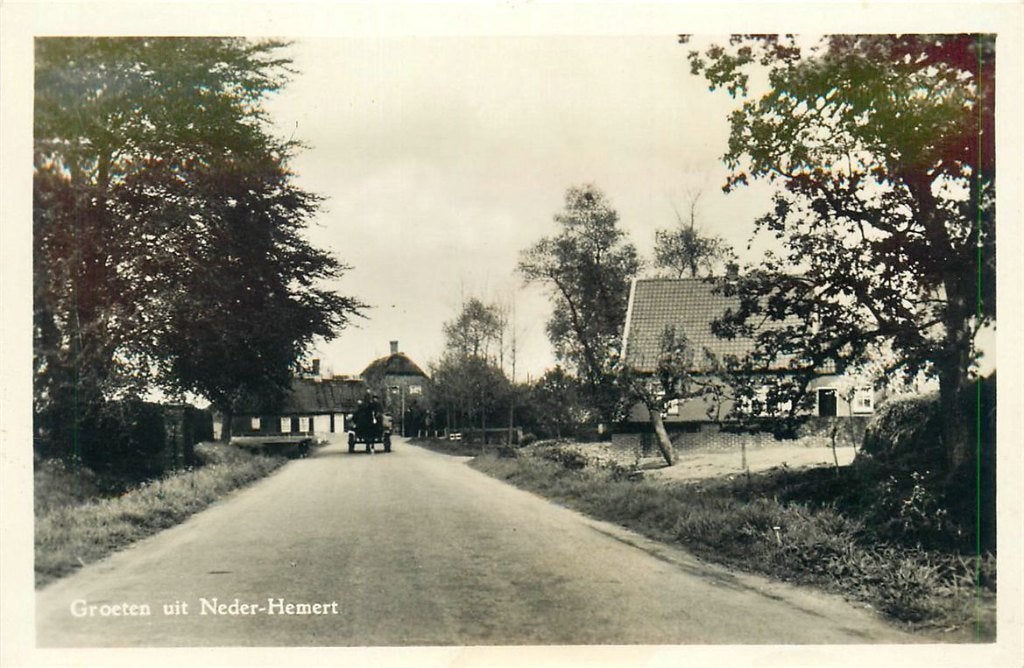 702-001-043 Nederhemert, Verzenden, Voor 1920, Gelderland