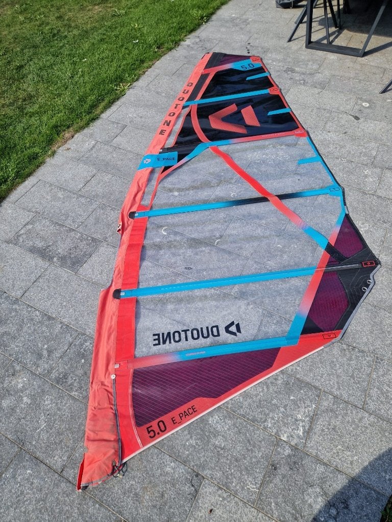 Duotone E_Pace 5.0 - 2022, Watersport en Boten, Ophalen, Met draagtas, Zo goed als nieuw, Zeil