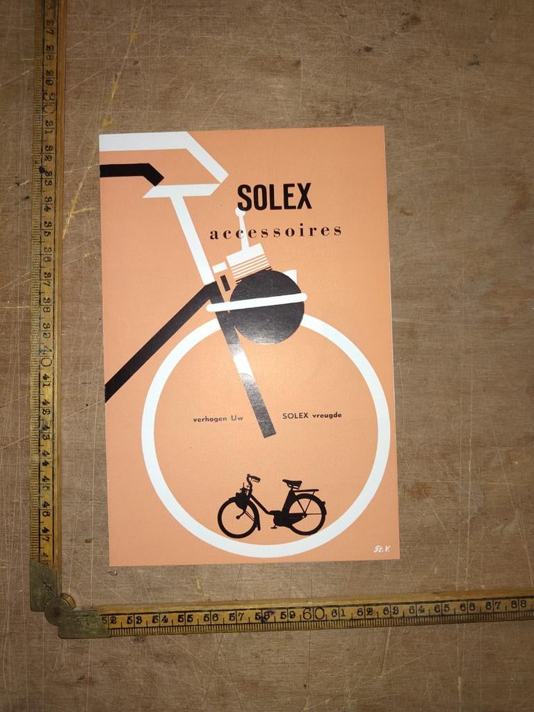 Solex accessoires boekje, Fietsen en Brommers, Handleidingen en Instructieboekjes, Zo goed als nieuw, Ophalen of Verzenden