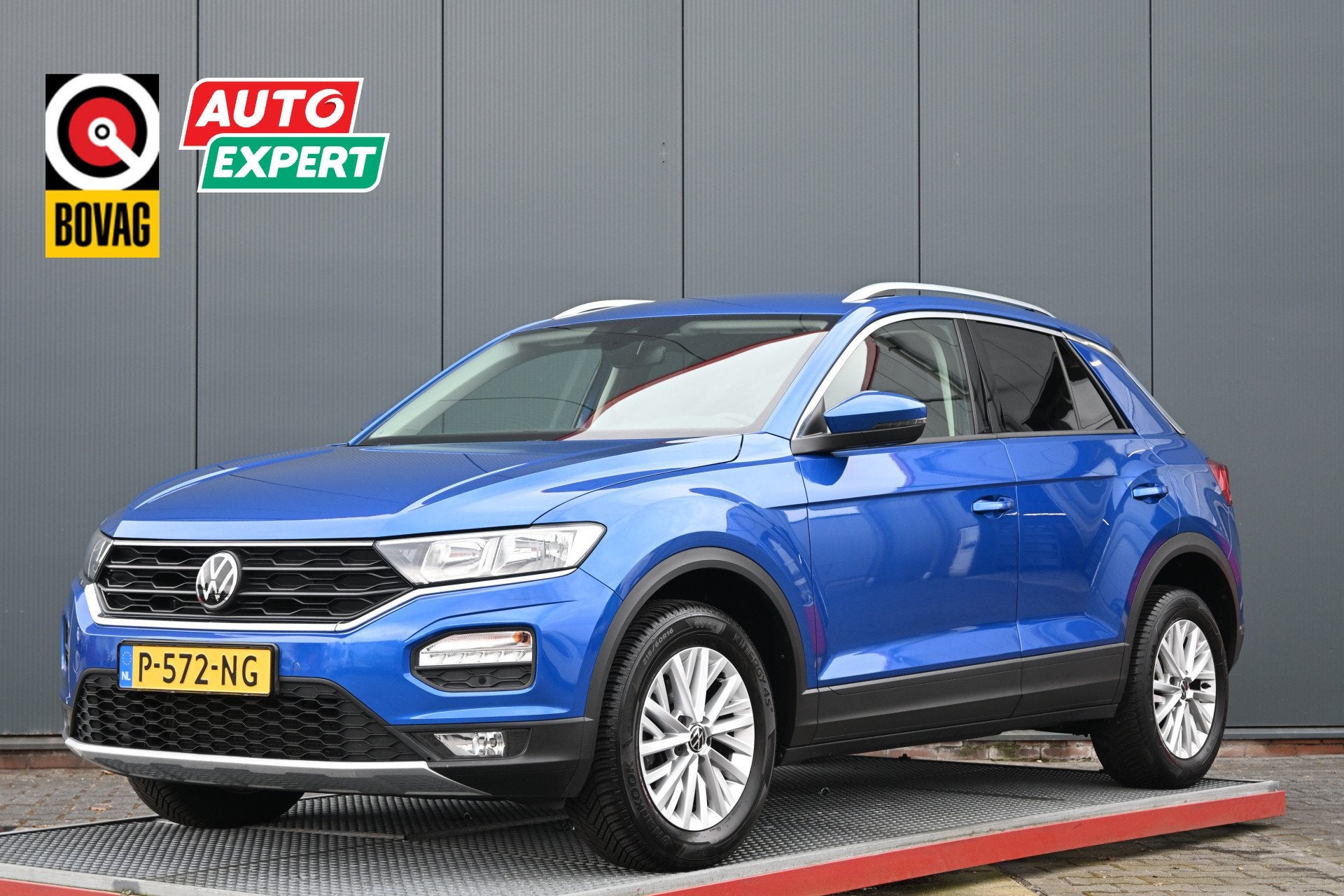 Volkswagen T-Roc 1.0 TSI Style Business camera trekhaak, Auto's, Volkswagen, Voorwielaandrijving, Stof, Gebruikt, Automatische klimaatregeling