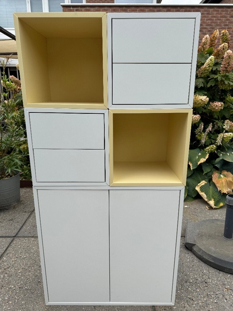 kast Eket - Ikea - 5 delig, Ophalen, Overige materialen, Met deur(en), 100 tot 150 cm