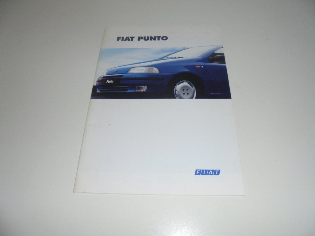 brochure Fiat Punto  1994, Ophalen of Verzenden, Zo goed als nieuw, Overige merken