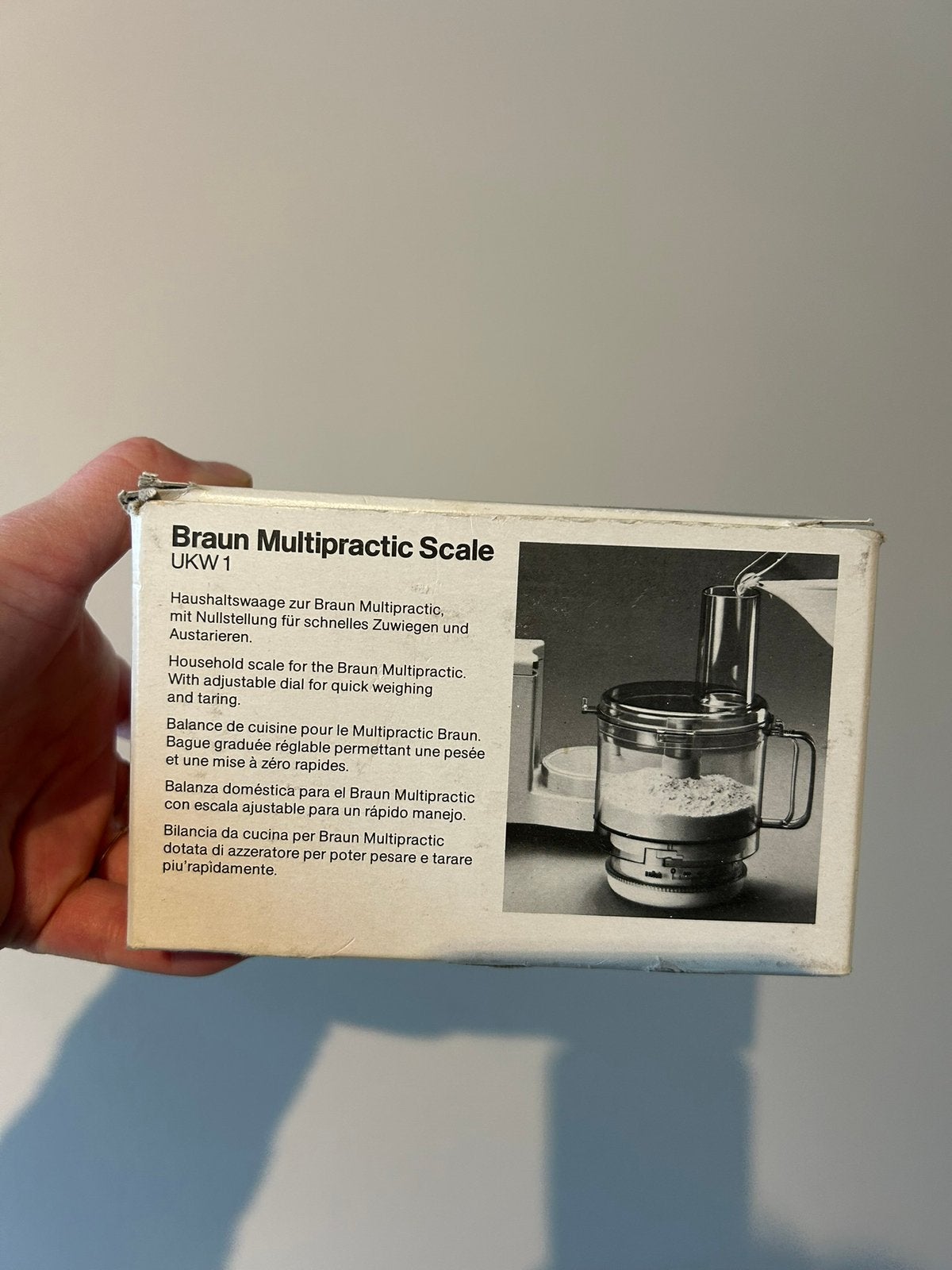 Keukenweegschaal Braun, Huis en Inrichting, Ophalen