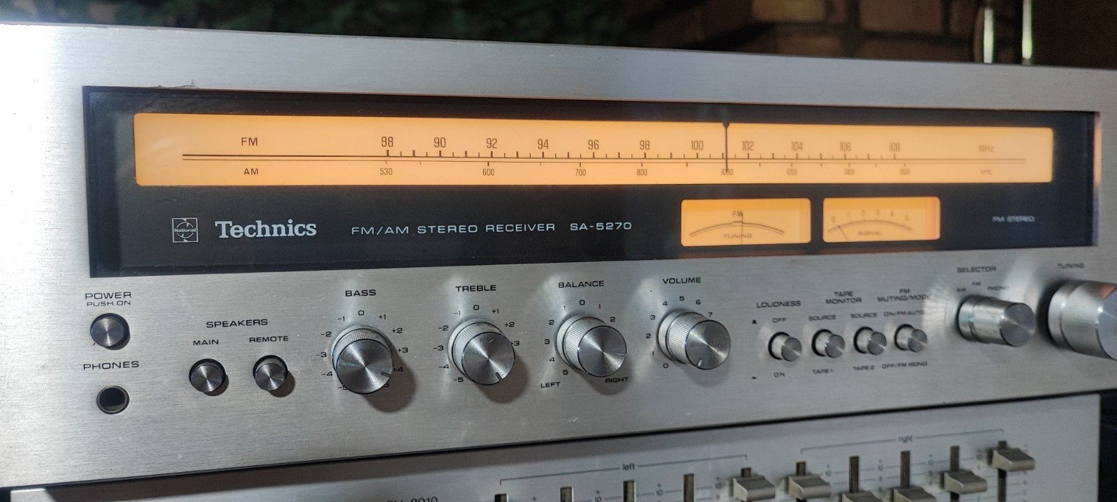 Technics SA-5270 Vintage FM/AM Stereo Receiver, Overige merken, Gebruikt, Ophalen of Verzenden, 60 tot 120 watt