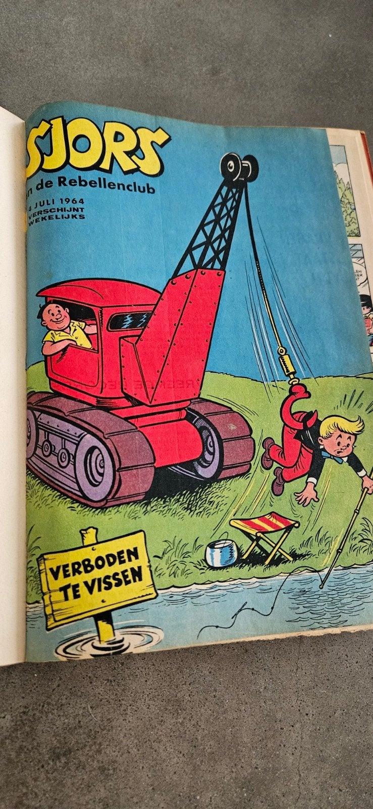Sjors Ingebonden - 4 juli 1964 t/m 26 december 1964, Ophalen of Verzenden, Gelezen, Overige typen