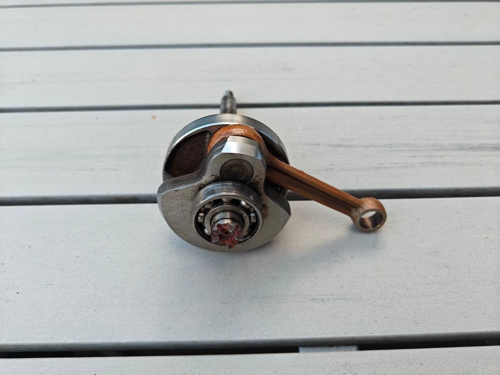 Vespa Piaggio Gilera Ciao Citta Si kickstart krukas, Ophalen of Verzenden, Gebruikt, Blok