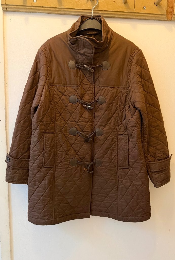 Barbour bruine jas 42, Ophalen of Verzenden, Zo goed als nieuw, Maat 42/44 (L), Bruin