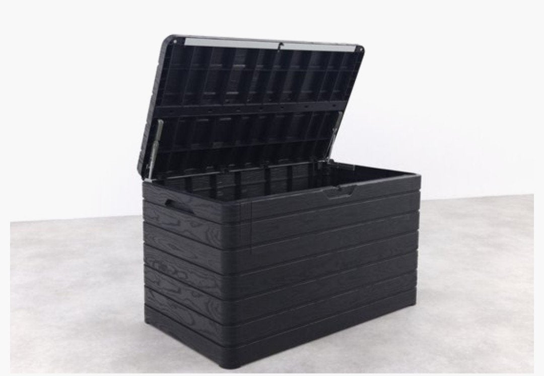 Opbergbox Tuin antraciet 970L nieuw in de doos, Ophalen, Nieuw, Kunststof, Overige typen