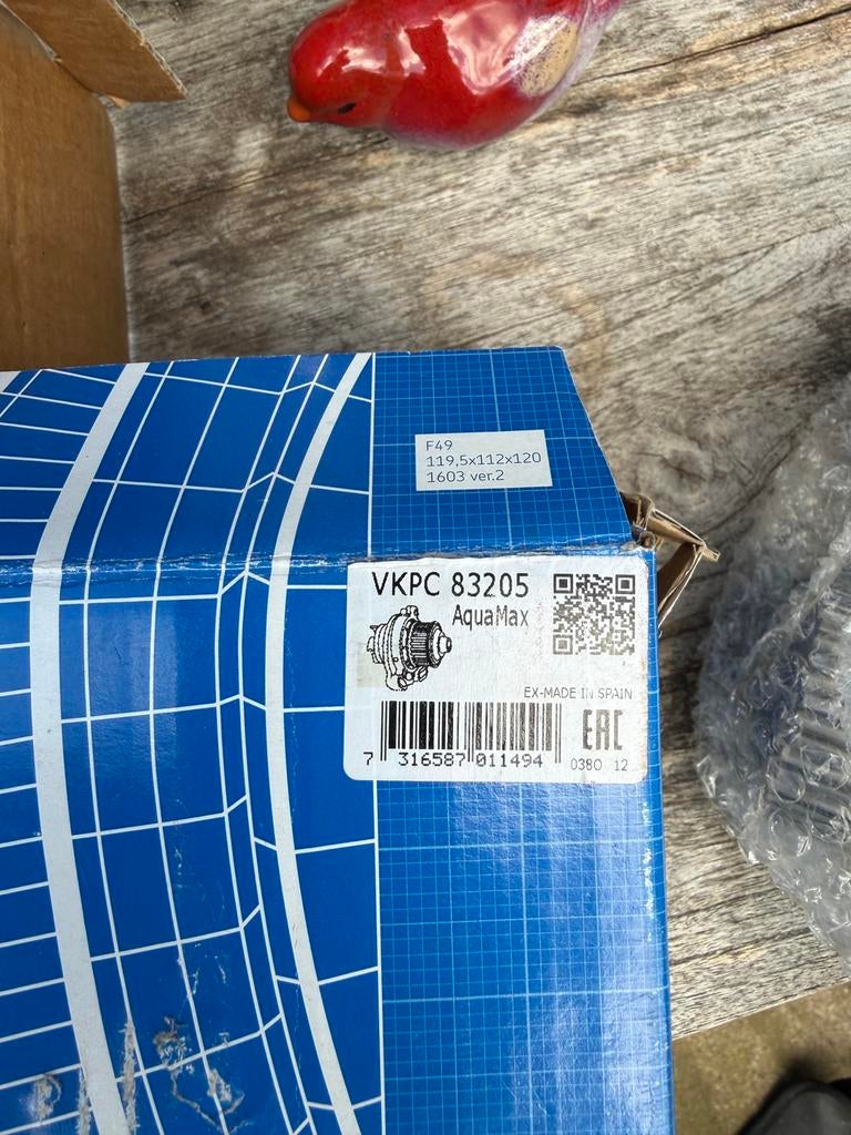 Te koop Waterpomp en spanrol diverse Peugeot/Citroen motoren, Ophalen of Verzenden, Nieuw, Peugeot