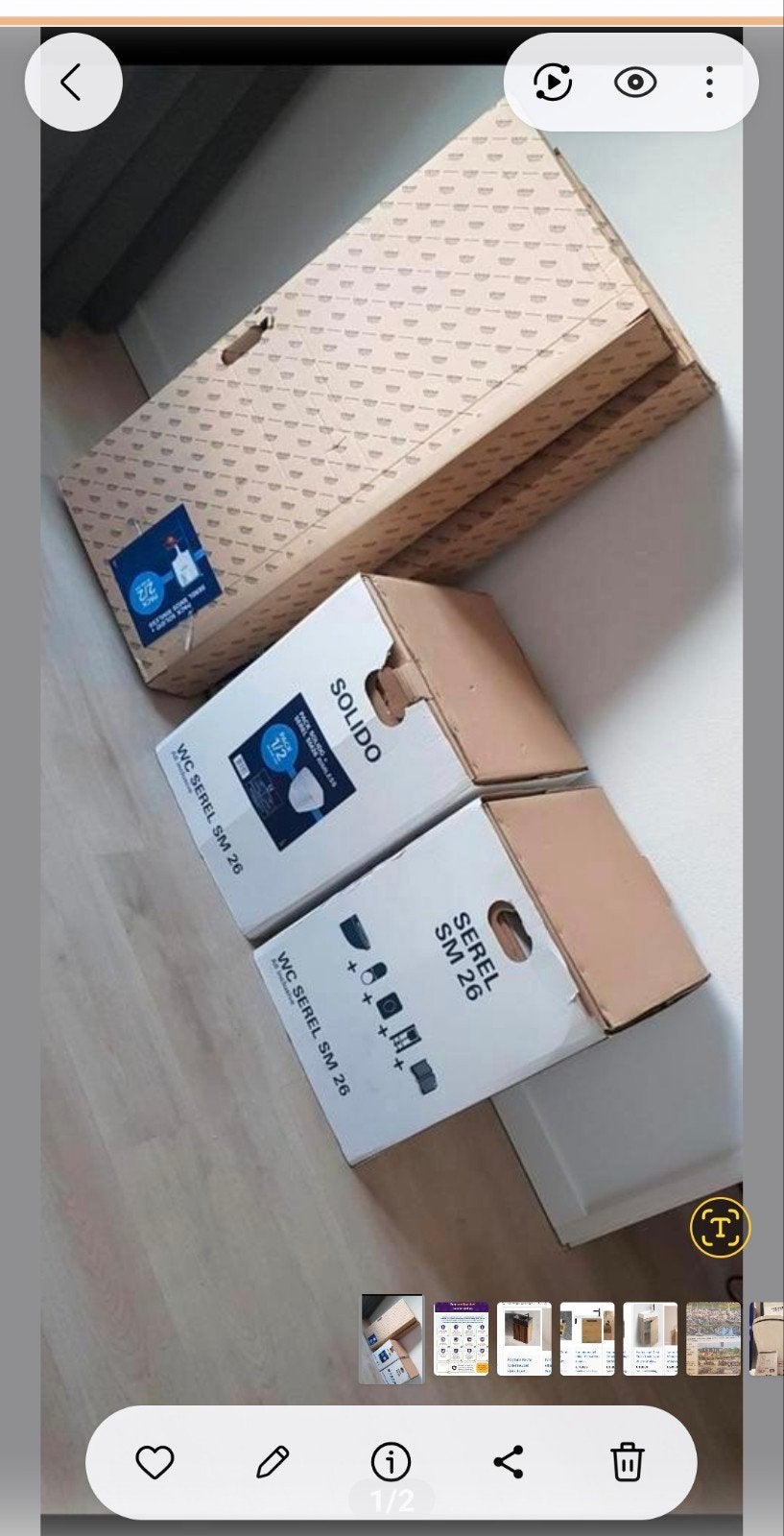 2x Grohe Serel Toilet Inbouw Nieuw in Doos, Ophalen, Nieuw, Toilet