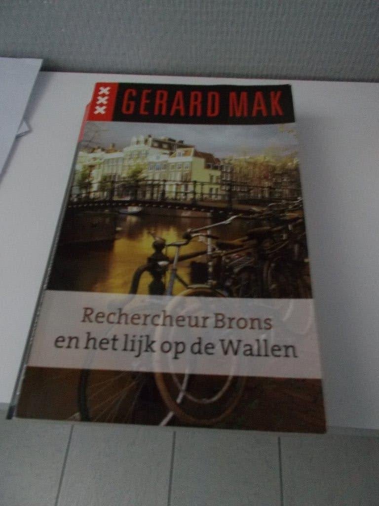 Gerard Mak - Rechercheur Brons en het lijk op de Wallen, Boeken, Ophalen of Verzenden, Gelezen, Gerard Mak