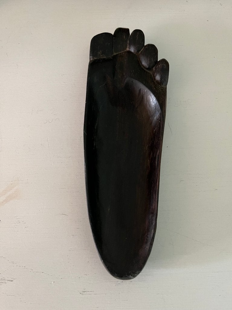 Balinees handgesneden houten schaaltje 19cm, Ophalen of Verzenden