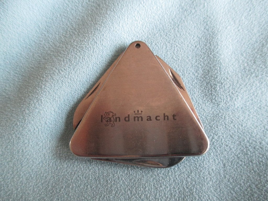 Sleutelhanger met opschrift: Landmacht., Ophalen of Verzenden, Zo goed als nieuw