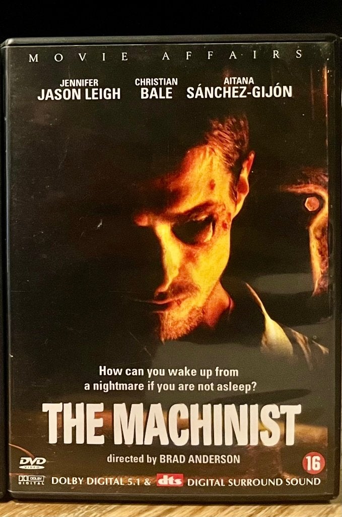 DVD Machinist (Christian Bale, Brad Anderson), Vanaf 16 jaar, Ophalen of Verzenden, Zo goed als nieuw, Overige gebieden