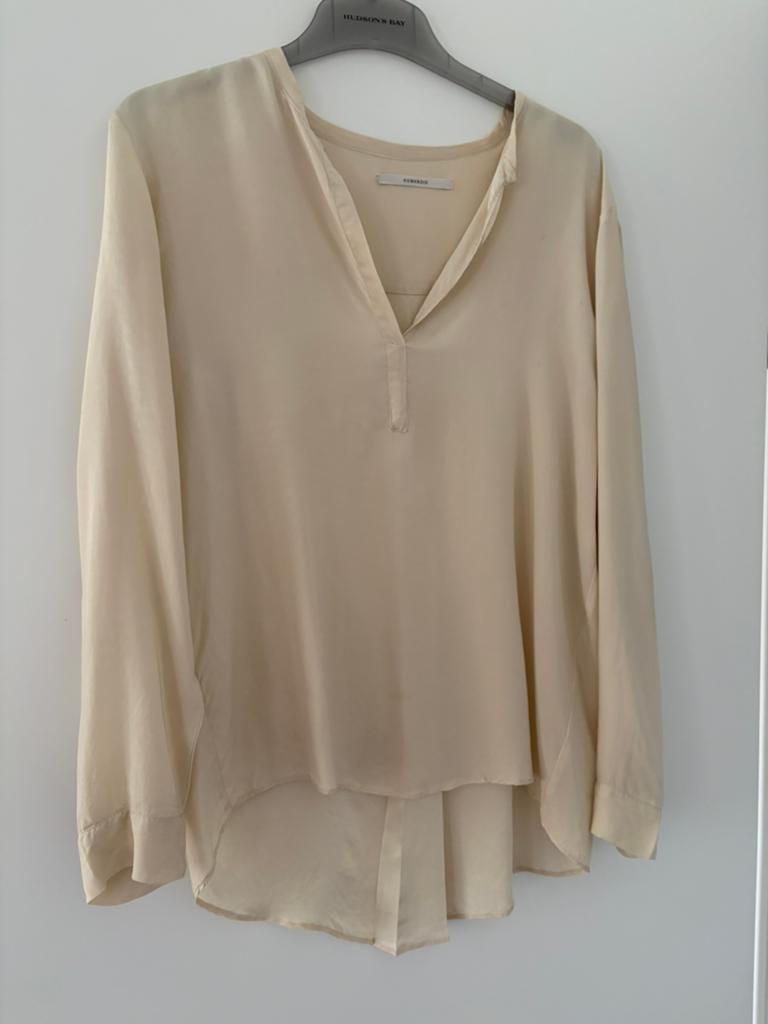 Humanoid Bloes, Kleding | Dames, Ophalen of Verzenden, Zo goed als nieuw, Maat 42/44 (L), Beige