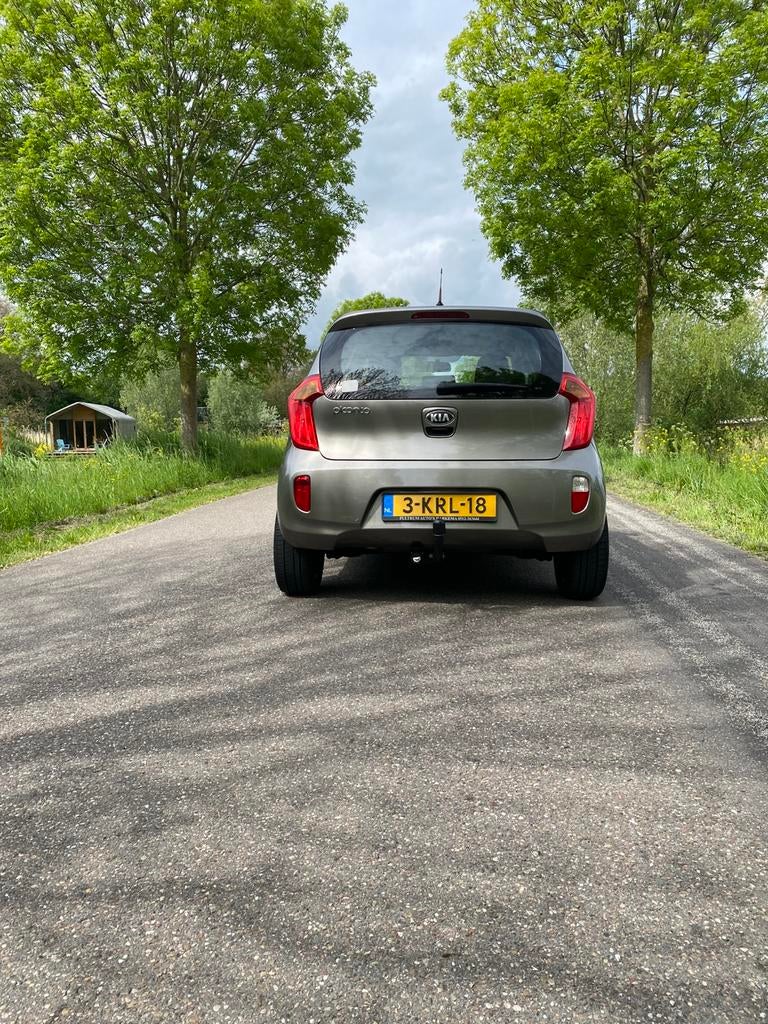 Kia Picanto 1.2 Cvvt 5-DRS AUT 2013 Grijs, Auto's, Kia, 4 cilinders, 850 kg, Origineel Nederlands, 400 kg