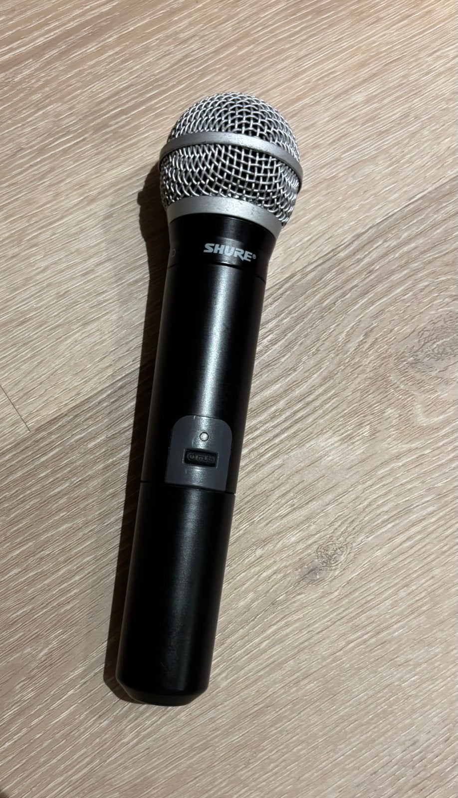 Shure PG58 microfoon draadloos, Ophalen of Verzenden, Zo goed als nieuw, Overige typen, Draadloos