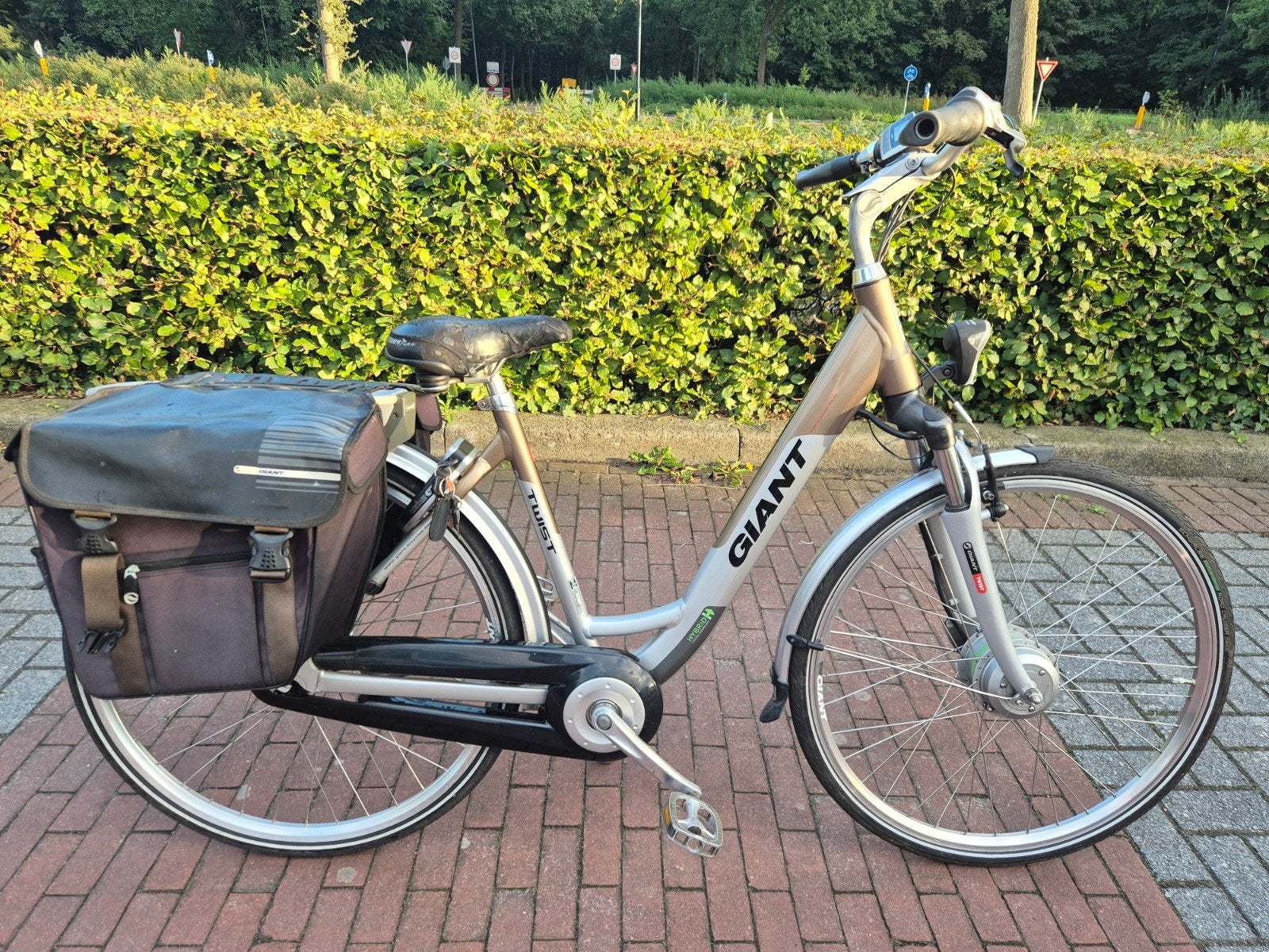 Giant Twist Go Double met Storing/ Maat = M, Fietsen en Brommers, Ophalen, Gebruikt, Minder dan 30 km per accu, Giant