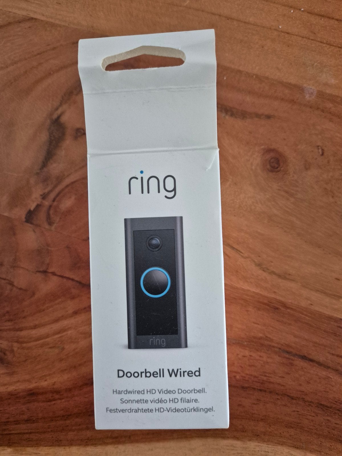 Ring Doorbell Wired - Nieuw in doos, Huis en Inrichting, Deurbellen, Ophalen of Verzenden, Bewegingsdetectiesensor, Nieuw, Bedraad