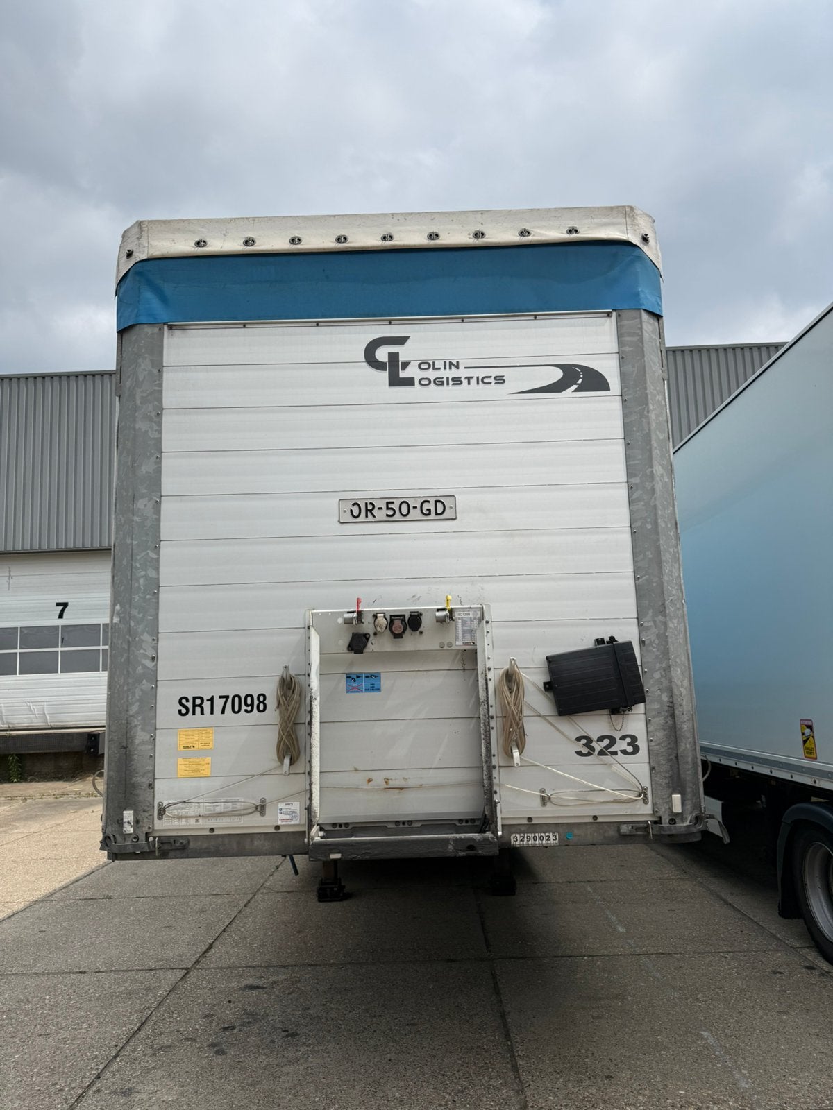 Schmitz tautliner, Particulier, Aanhangers en Opleggers, Te koop